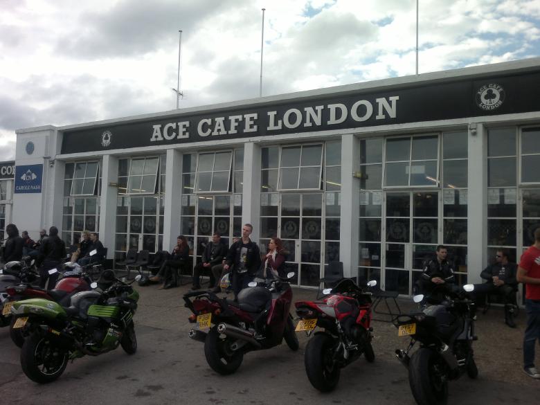 <center>Ace cafe London